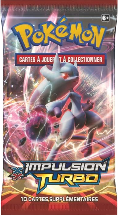 Booster Pokémon Impulsion TURBO illustration Méga-Mewtwo Y, scellé français