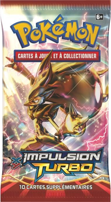 Booster Pokémon Impulsion TURBO illustration Zoroark, scellé français