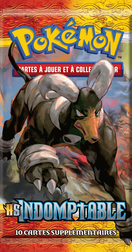 Booster Pokémon Indomptable illustration Démolosse, scellé français