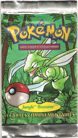 Booster Pokémon Jungle illustration Insécateur, scellé français