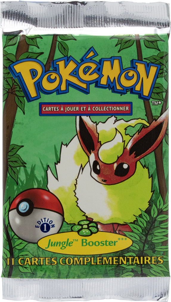 Booster Pokémon Jungle illustration Pyroli, scellé français