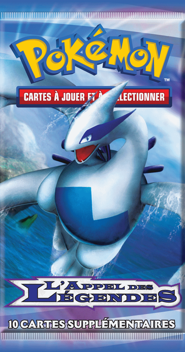Booster Pokémon L'Appel des Légendes illustration Lugia, scellé français