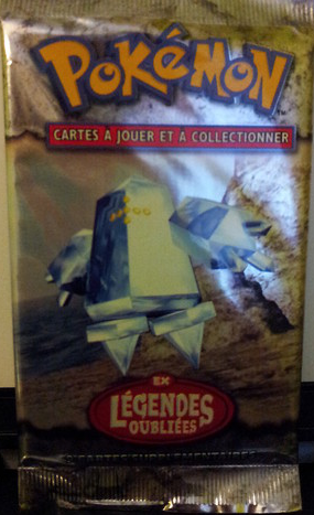 Booster Pokémon Légendes Oubliées illustration Regice, scellé français