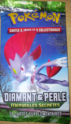 Booster Pokémon Merveilles Secrètes illustration Dimoret, scellé français