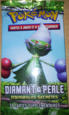 Booster Pokémon Merveilles Secrètes illustration Roserade, scellé français