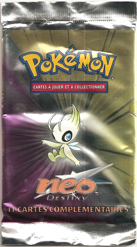 Booster Pokémon Neo Destiny — Celebi