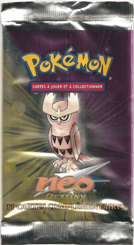 Booster Pokémon Neo Destiny illustration Noarfang, scellé français