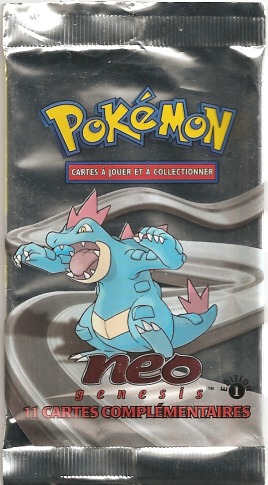 Booster Pokémon Neo Genesis — Aligatueur
