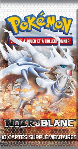 Booster Pokémon Noir & Blanc illustration Reshiram, scellé français