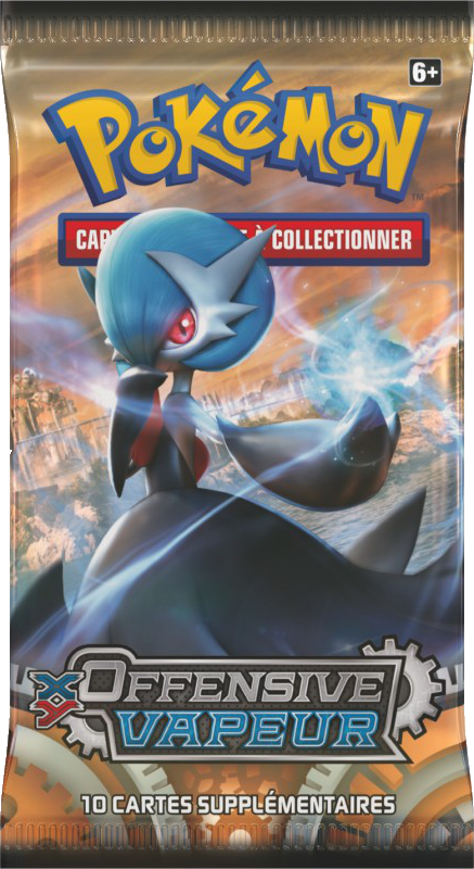Booster Pokémon Offensive Vapeur illustration Méga-Gardevoir, scellé français