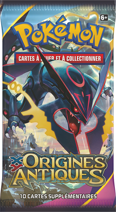 Booster Pokémon Origines Antiques illustration Méga-Rayquaza, scellé français