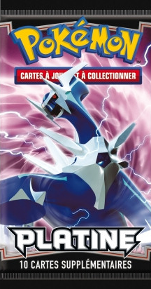 Booster Pokémon Platine illustration Dialga, scellé français