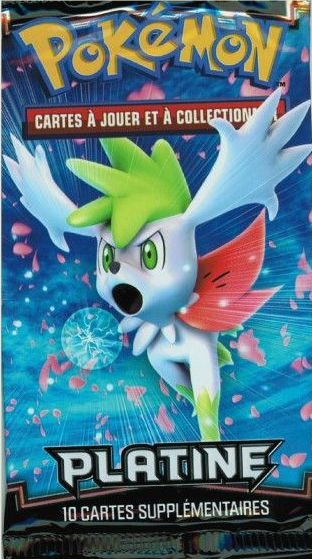Booster Pokémon Platine illustration Shaymin, scellé français