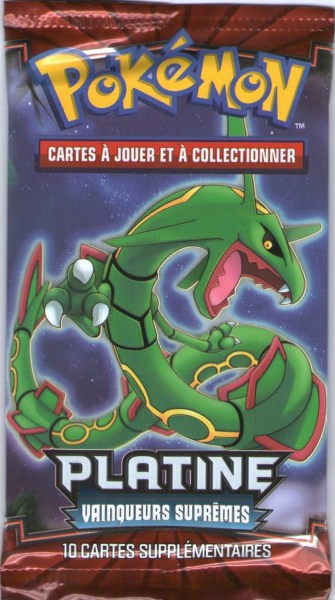 Booster Pokémon Vainqueurs Suprêmes illustration Rayquaza, scellé français