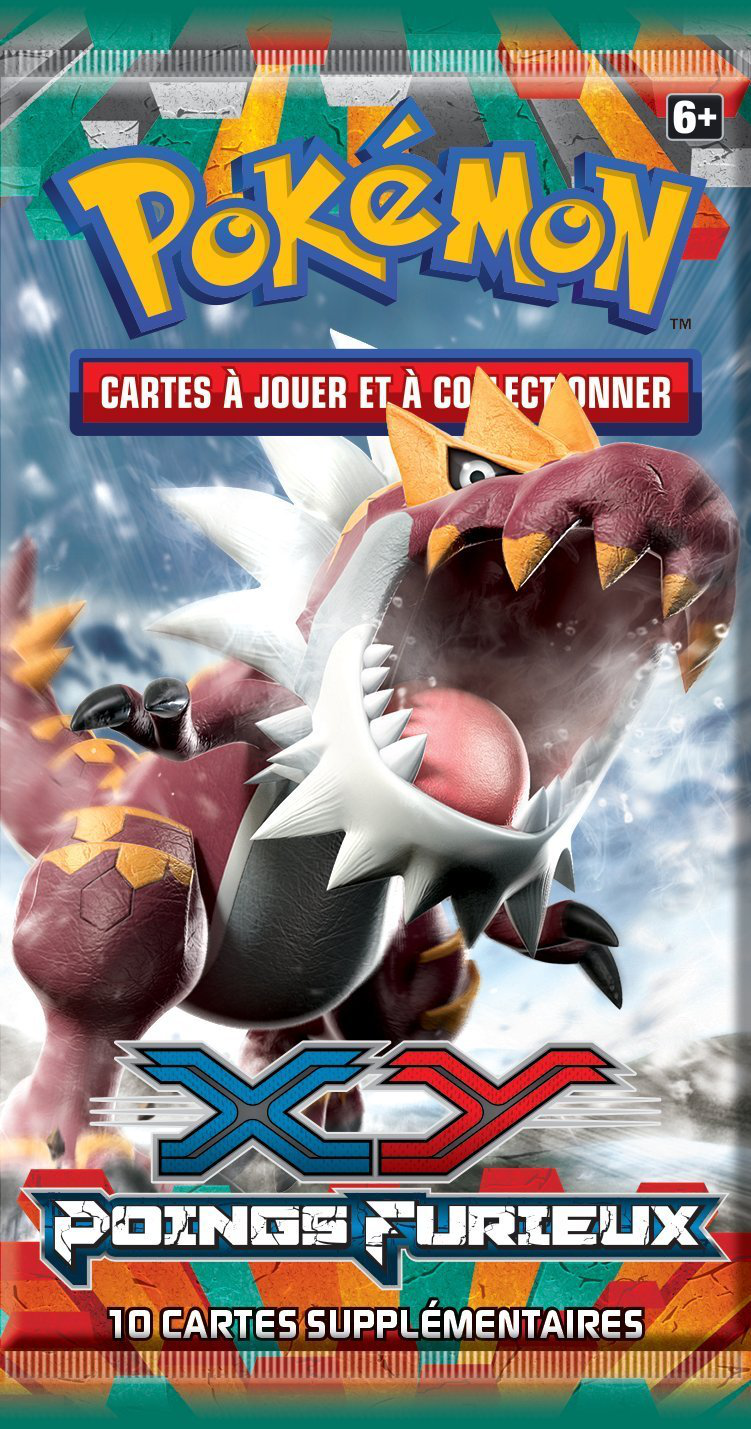 Booster Pokémon Poings Furieux illustration Rexillius, scellé français