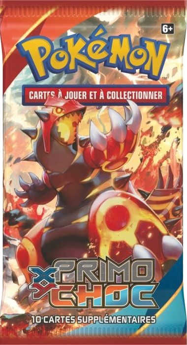 Booster Pokémon Primo-Choc illustration Primo-Groudon, scellé français