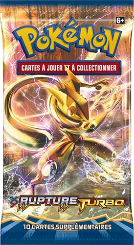 Booster Pokémon Rupture TURBO illustration Amphinobi, scellé français