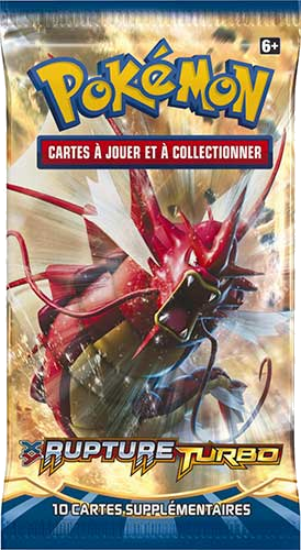 Booster Pokémon Rupture TURBO illustration Méga-Léviator, scellé français