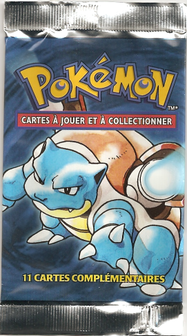 Booster Pokémon Set de Base illustration Tortank, scellé français