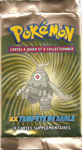 Booster Pokémon Tempête de sable illustration Téraclope, scellé français