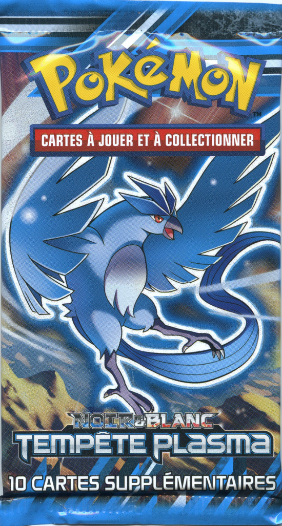 Booster Pokémon Tempête Plasma illustration Artikodin, scellé français