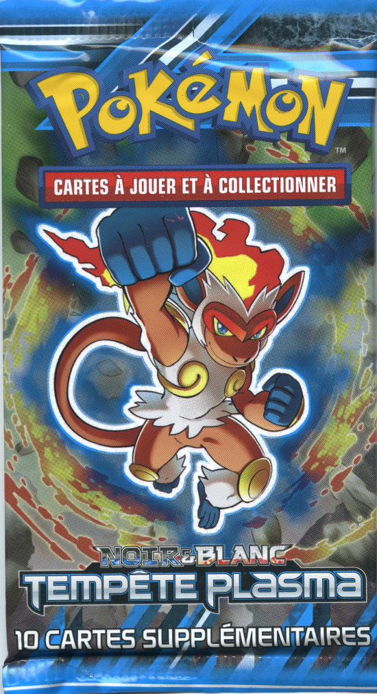 Booster Pokémon Tempête Plasma illustration Simiabraz, scellé français