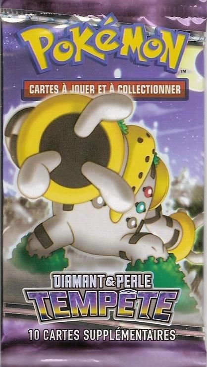 Booster Pokémon Tempête illustration Regigigas, scellé français
