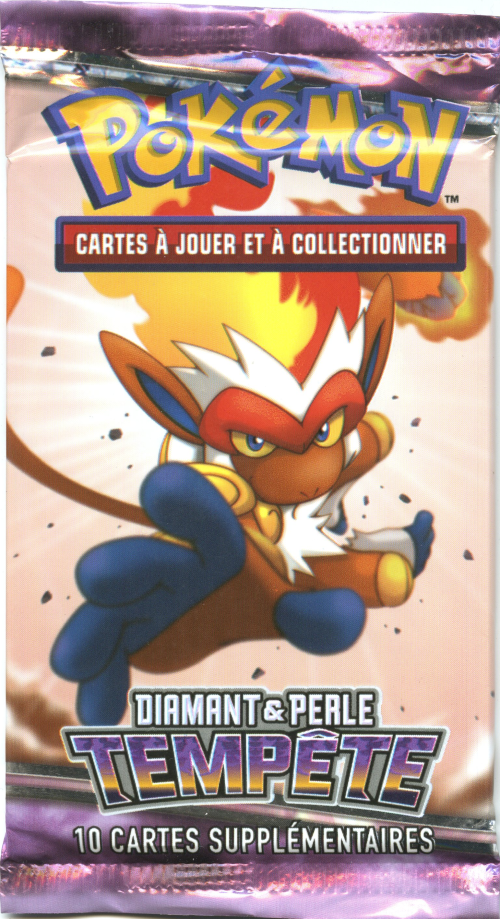 Booster Pokémon Tempête illustration Simiabraz, scellé français