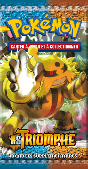 Booster Pokémon Triomphe illustration Élekable, scellé français