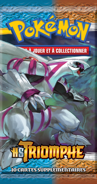 Booster Pokémon Triomphe illustration Palkia, scellé français