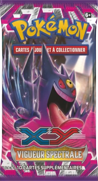 Booster Pokémon Vigueur Spectrale illustration Méga-Ectoplasma, scellé français
