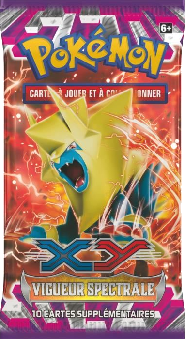 Booster Pokémon Vigueur Spectrale illustration Méga-Élecsprint, scellé français