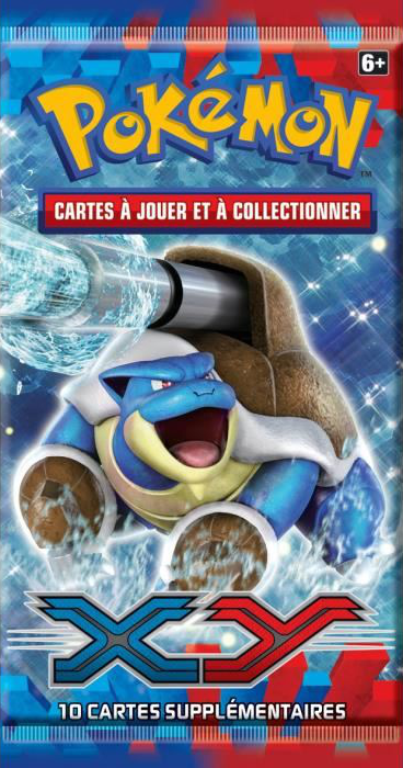 Booster Pokémon XY illustration Méga-Tortank, scellé français