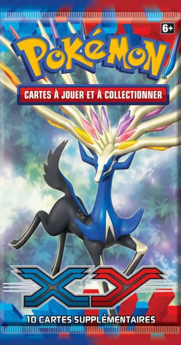 Booster Pokémon XY illustration Xerneas, scellé français