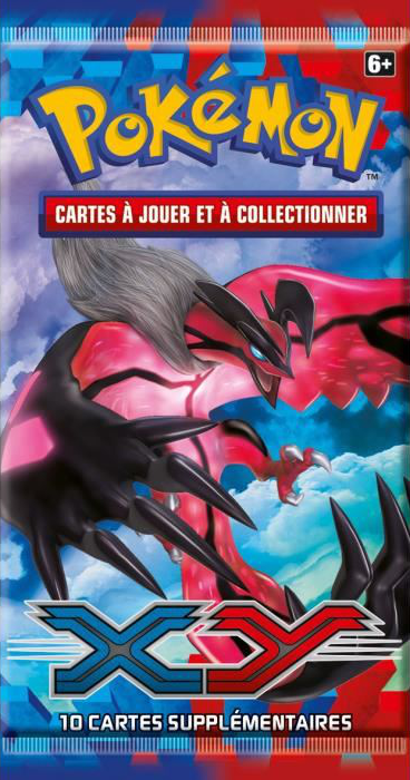 Booster Pokémon XY illustration Yveltal, scellé français
