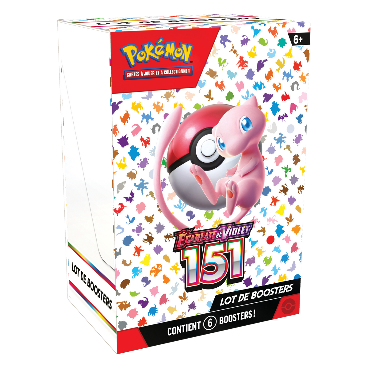 Bundle - 151, lot de 6 boosters, édition française