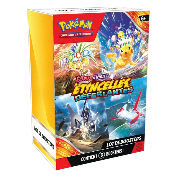Bundle - Étincelles Déferlantes, lot de 6 boosters, édition française