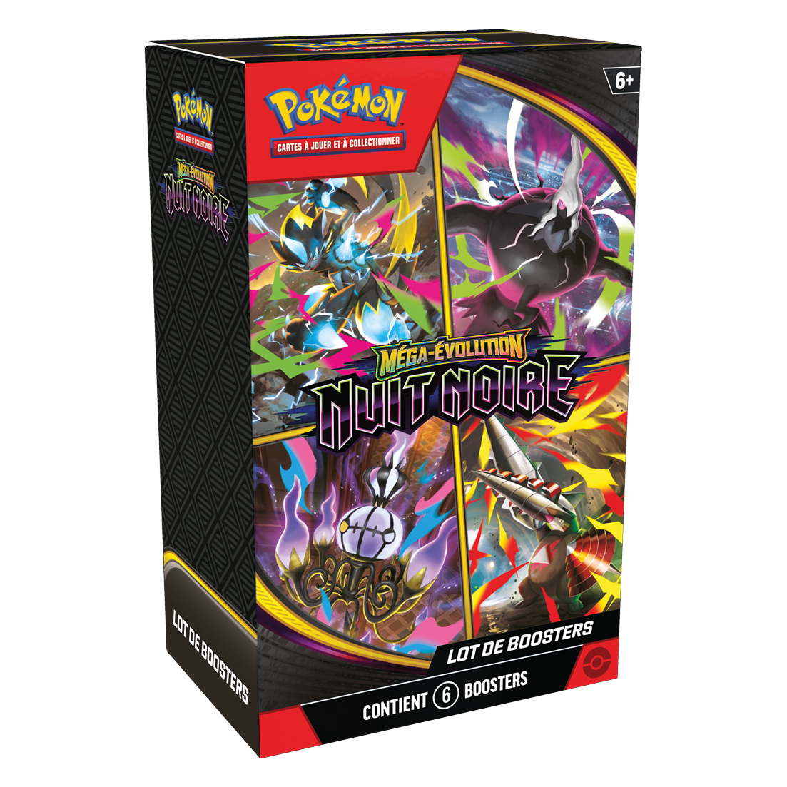 Bundle - Nuit Noire, lot de 6 boosters, édition française