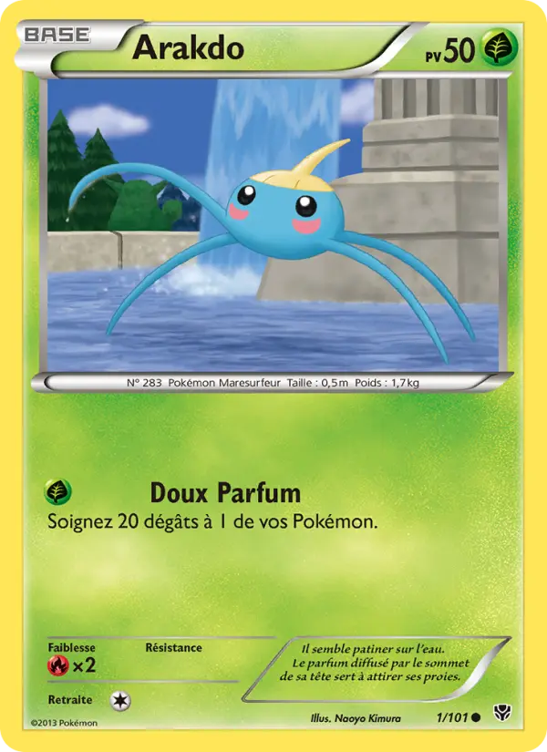 Arakdo — Carte Pokémon 1 Explosion Plasma