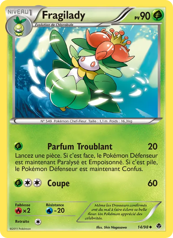 Fragilady — Carte Pokémon 14 Pouvoirs Émergents