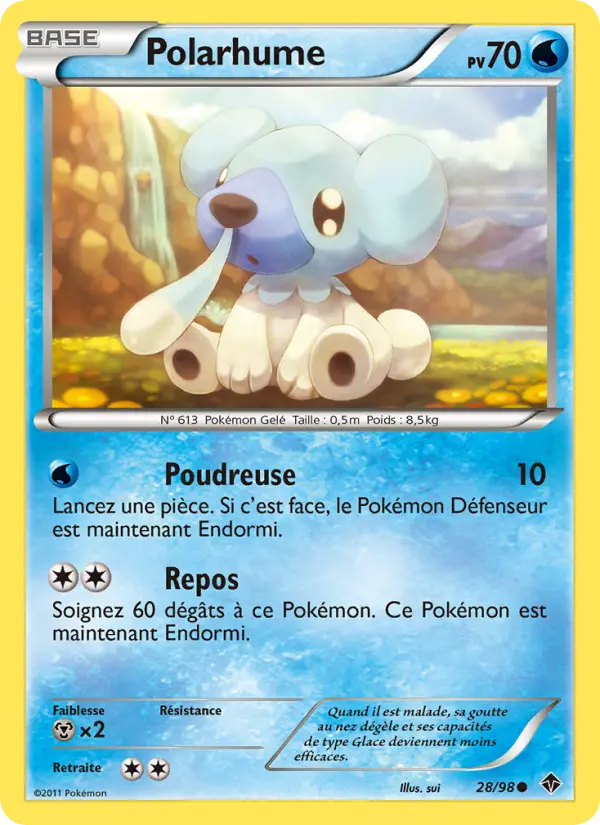 Polarhume — Carte Pokémon 28 Pouvoirs Émergents
