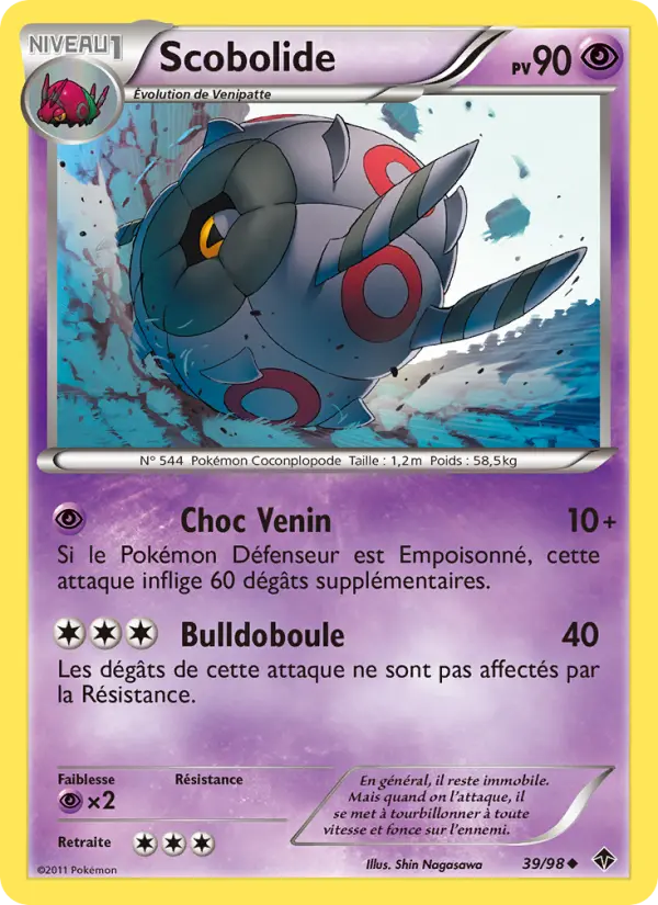 Scobolide — Carte Pokémon 39 Pouvoirs Émergents