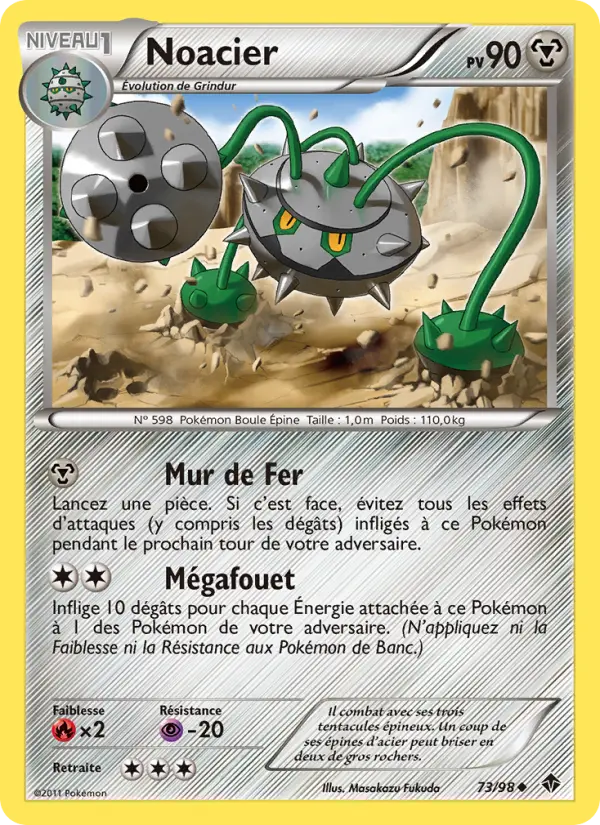 Noacier — Carte Pokémon 73 Pouvoirs Émergents