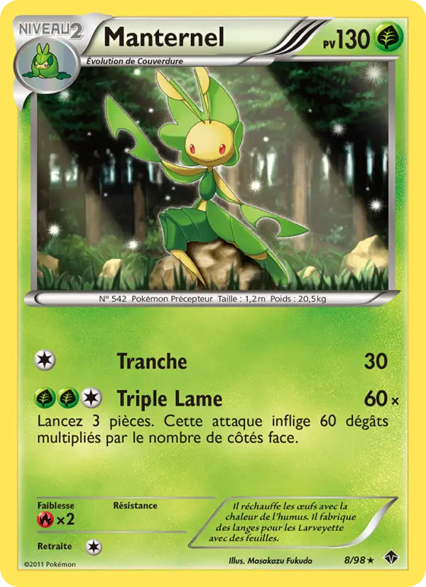 Manternel — Carte Pokémon 8 Pouvoirs Émergents