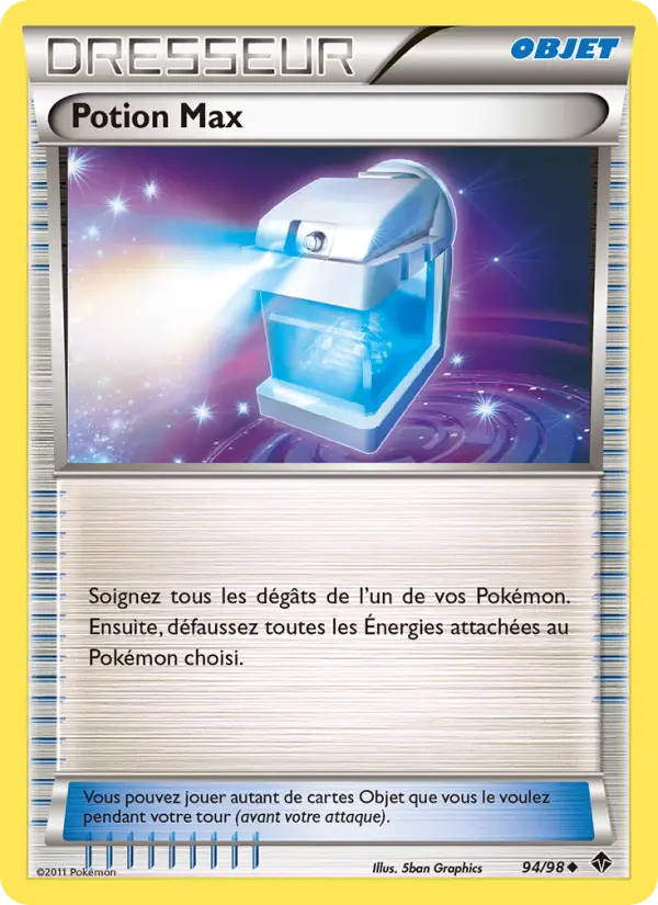094/098 - Potion Max — Carte Pokémon Pouvoirs Émergents 94/98