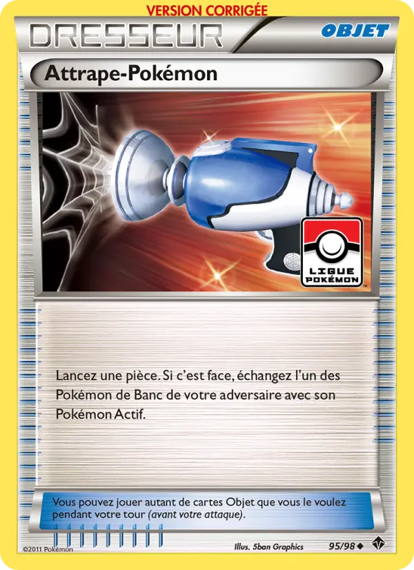 095/098 - Attrape-Pokémon — Carte Pokémon Pouvoirs Émergents 95/98