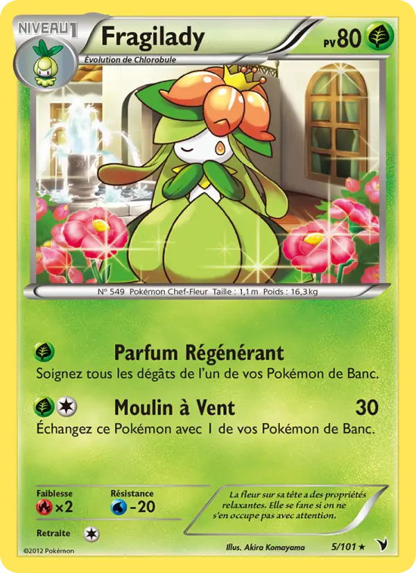 Fragilady — Carte Pokémon 5 Nobles Victoires