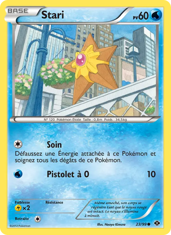 023/099 - Stari — Carte Pokémon Destinées Futures 23/99