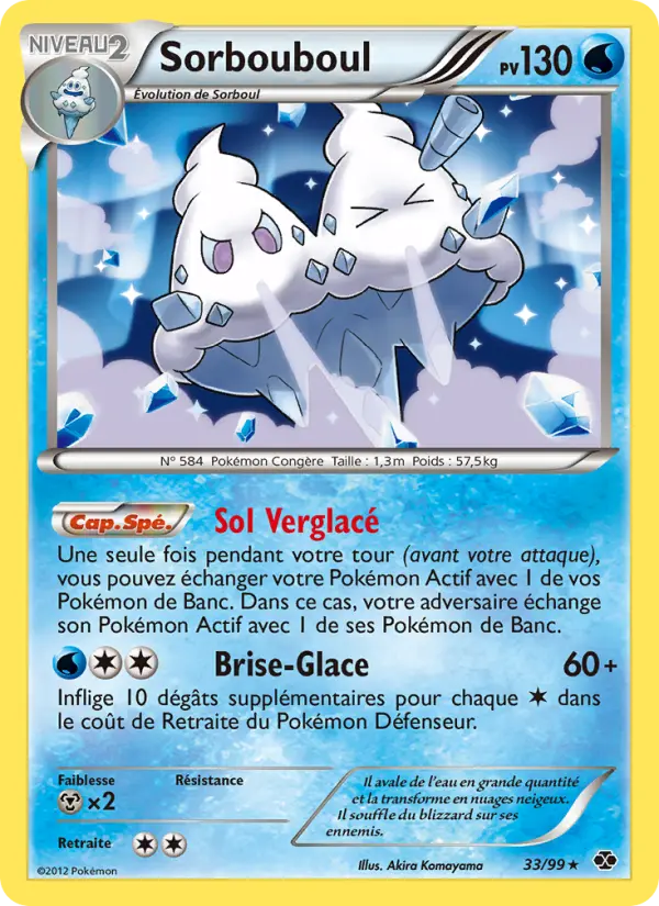 Sorbouboul — Carte Pokémon 33 Destinées Futures