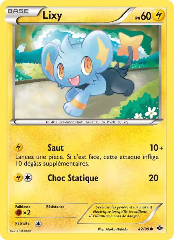 Lixy — Carte Pokémon 42 Destinées Futures